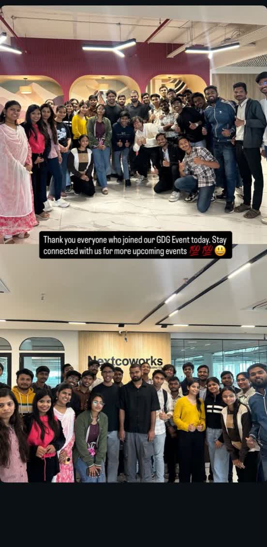 GDG Indore event — the crowd that showed up